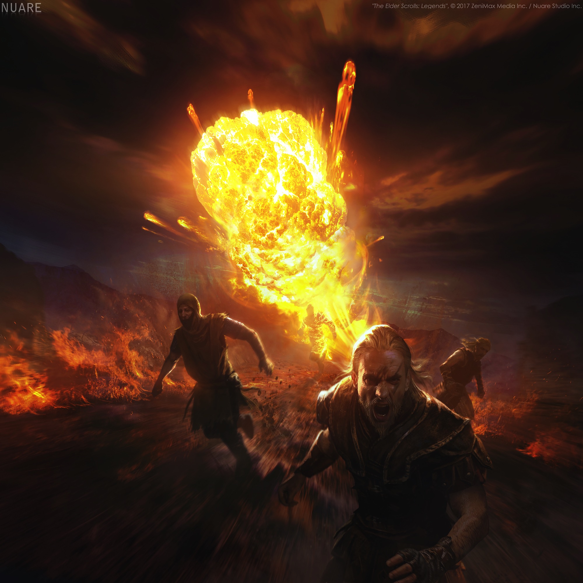 The Elder Scrolls: Legends: Fireball 2000x2000