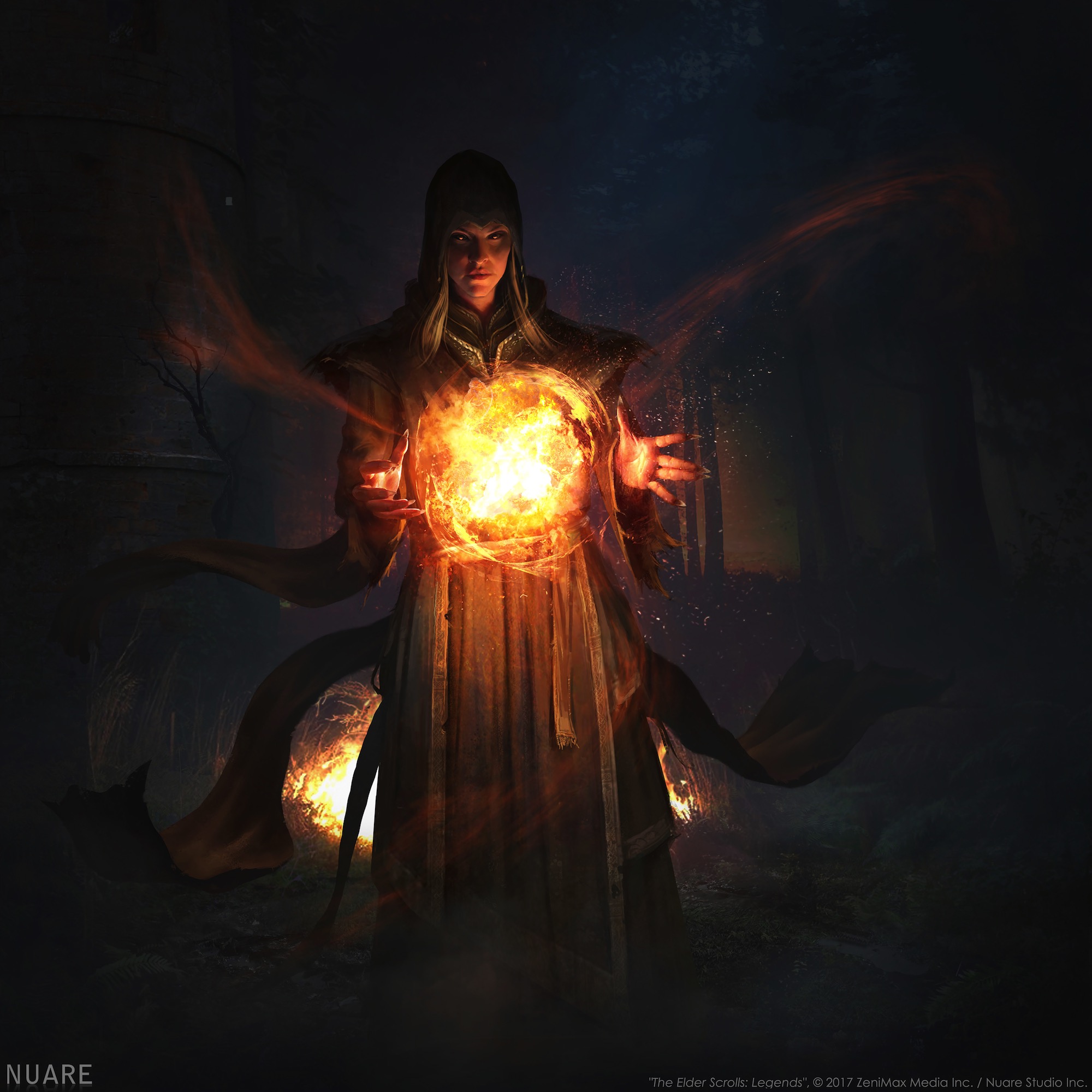 The Elder Scrolls: Legends: Lesser Fireball 2000x2000