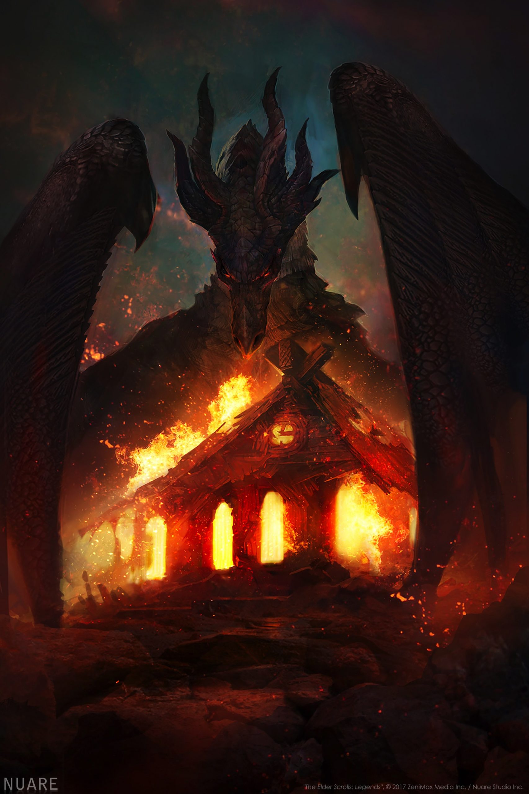 The Elder Scrolls: Legends: Odahviing 2000x3001