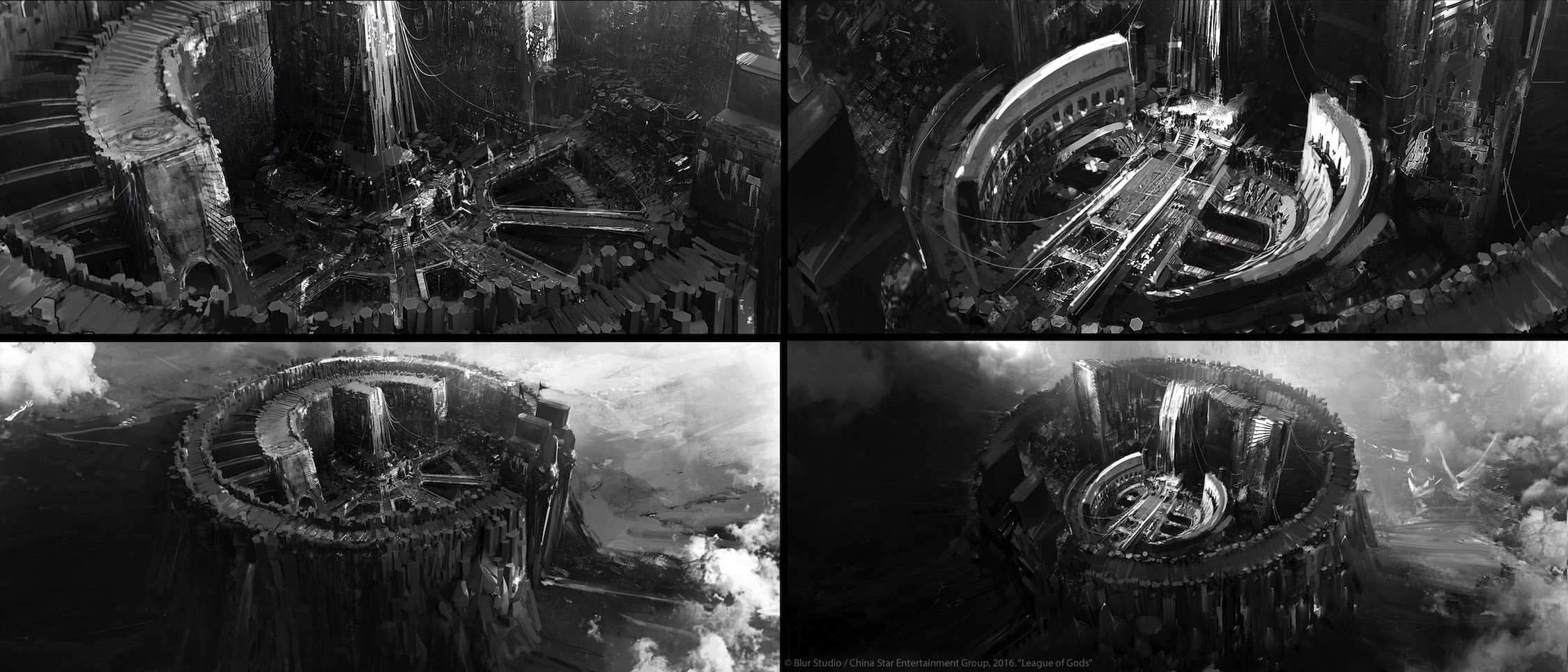 League of Gods: leagueofgodsfortresssketch02