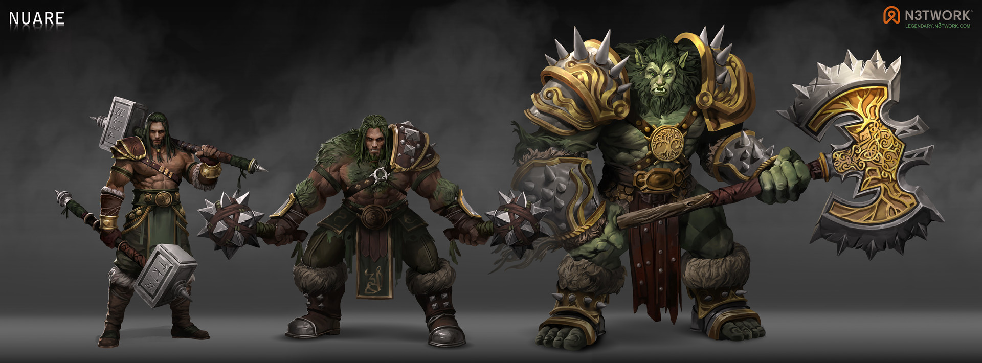 Legendary: Game of Heroes (Characters): nuare studio n3t 10