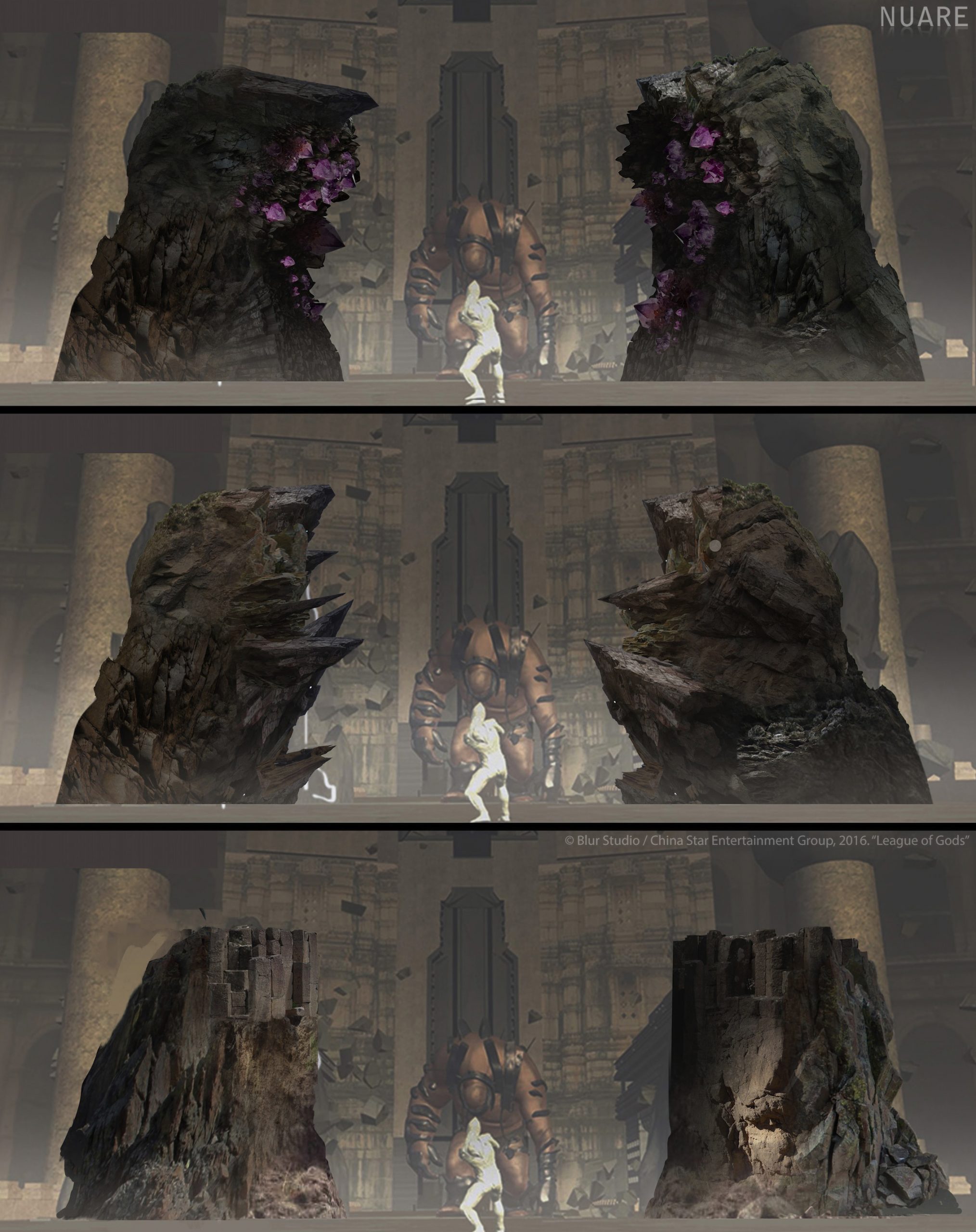 League of Gods: props rock 2250x30171