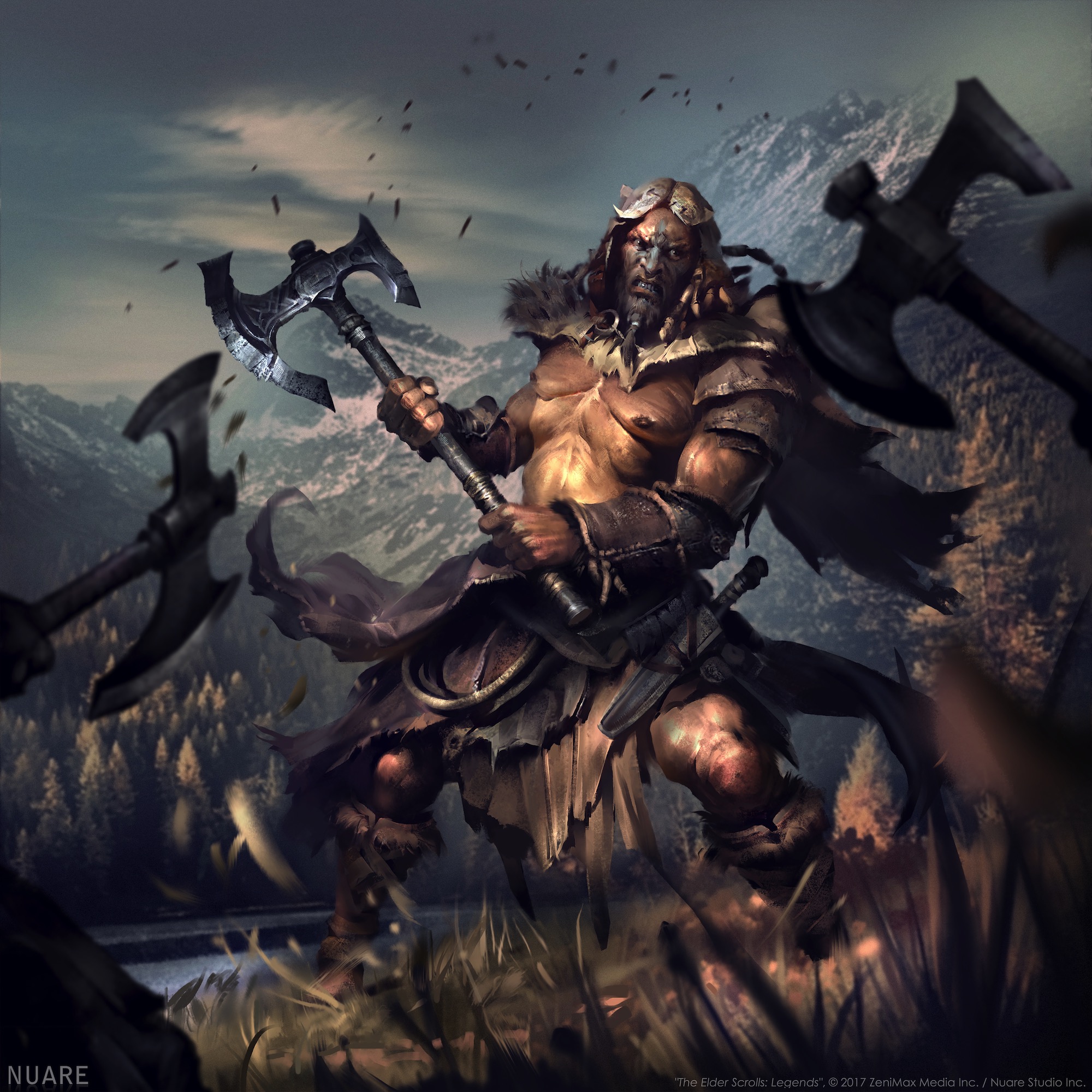 TES: Legends — Heroes of Skyrim: Berserker of the Pale 2000x2000