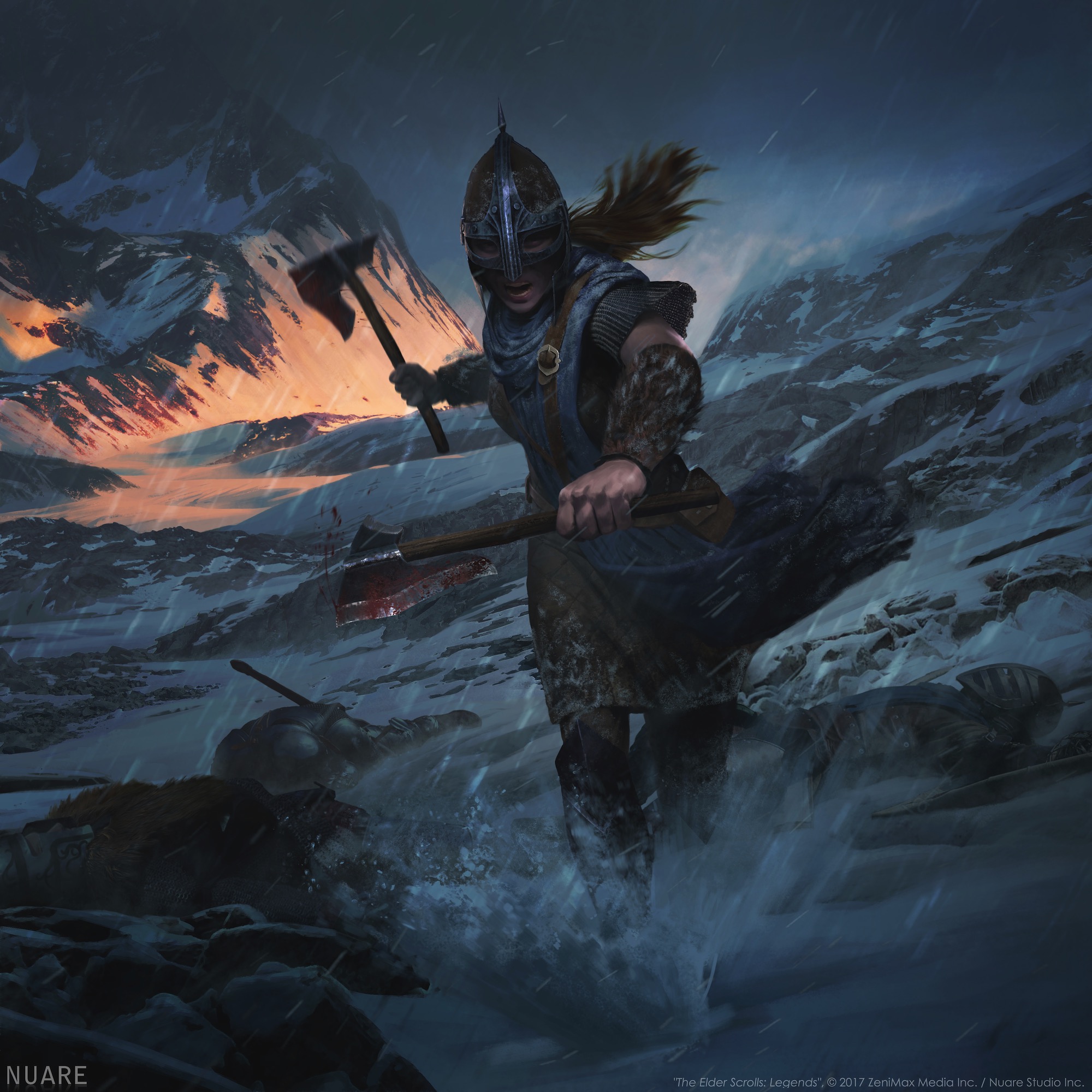 TES: Legends — Heroes of Skyrim: Inspiring Stormcloak 2000x2000