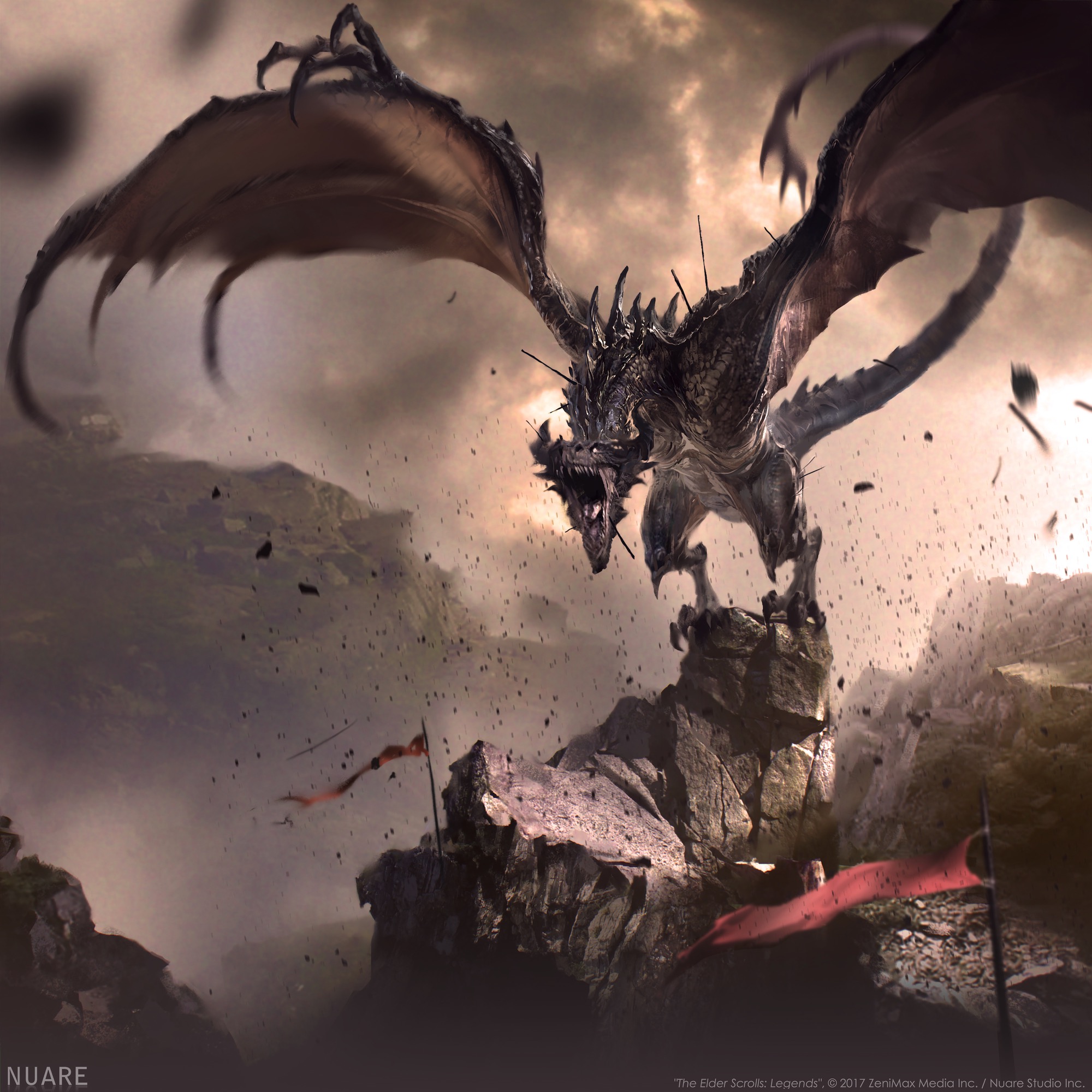 TES: Legends — Heroes of Skyrim: Ironscale Dragon 2000x2000