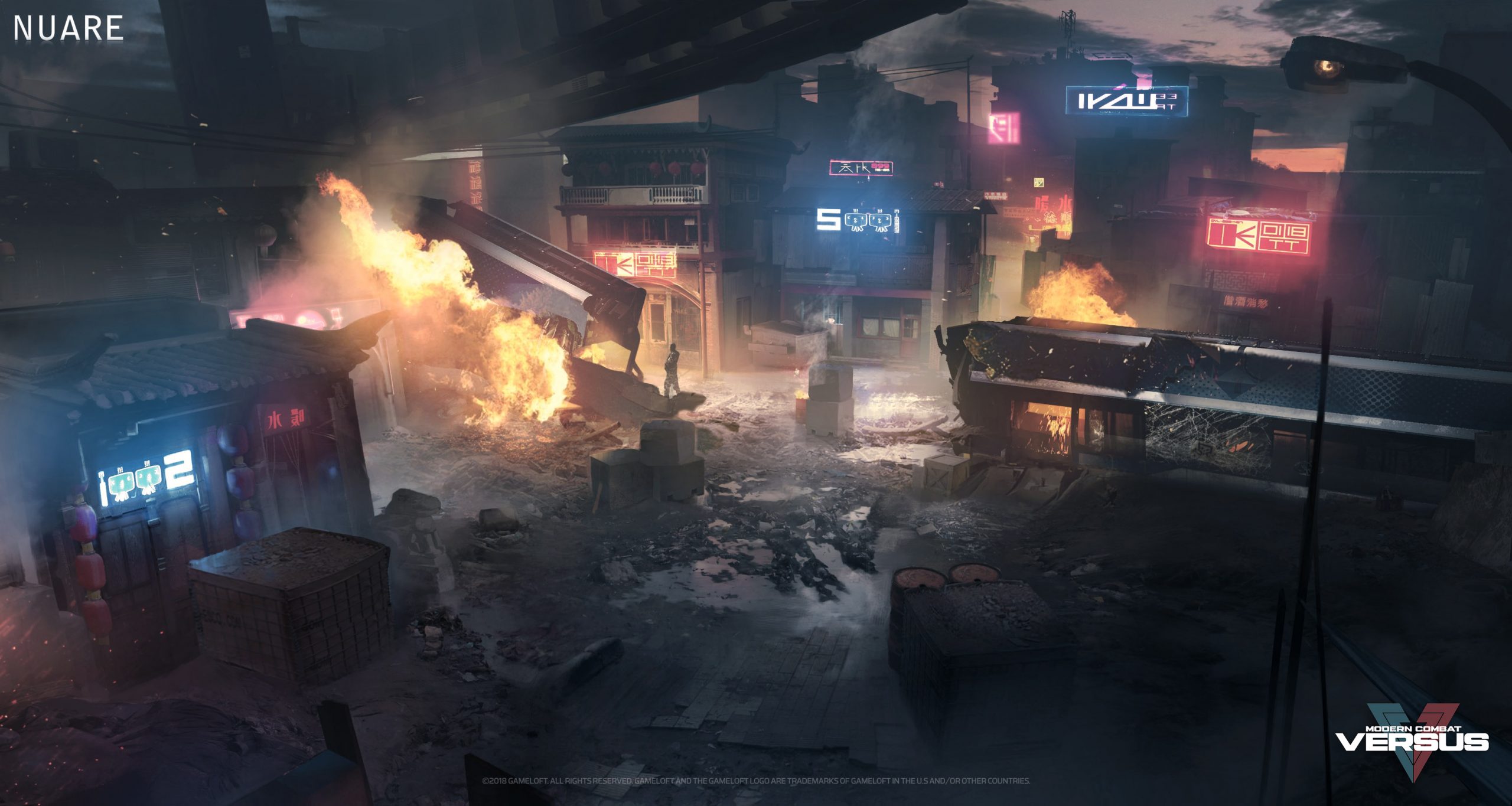 Modern Combat Versus: MCVS Central Concept