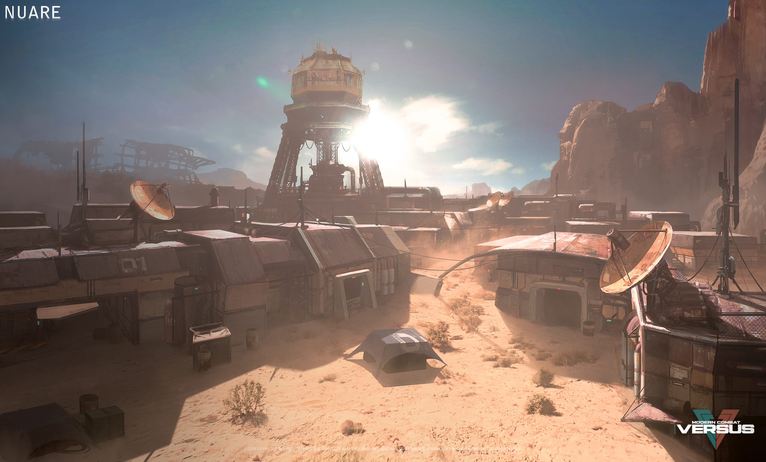 Modern Combat Versus: MCVS Sandstorm Concept
