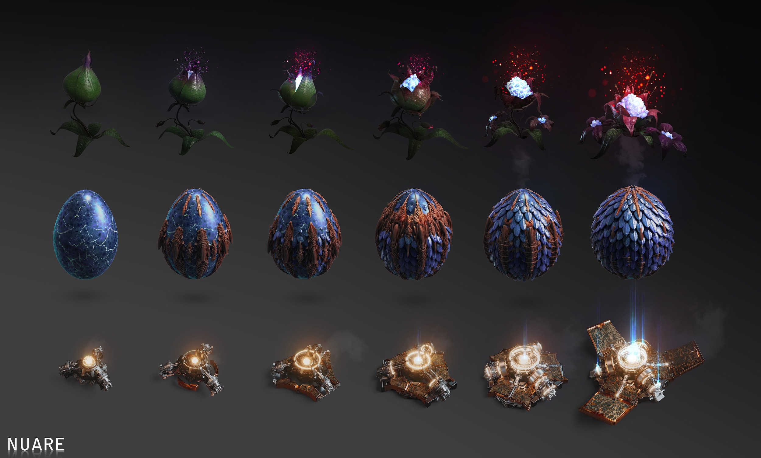 Legendary: Game of Heroes (Props): Eggs 2500x1505