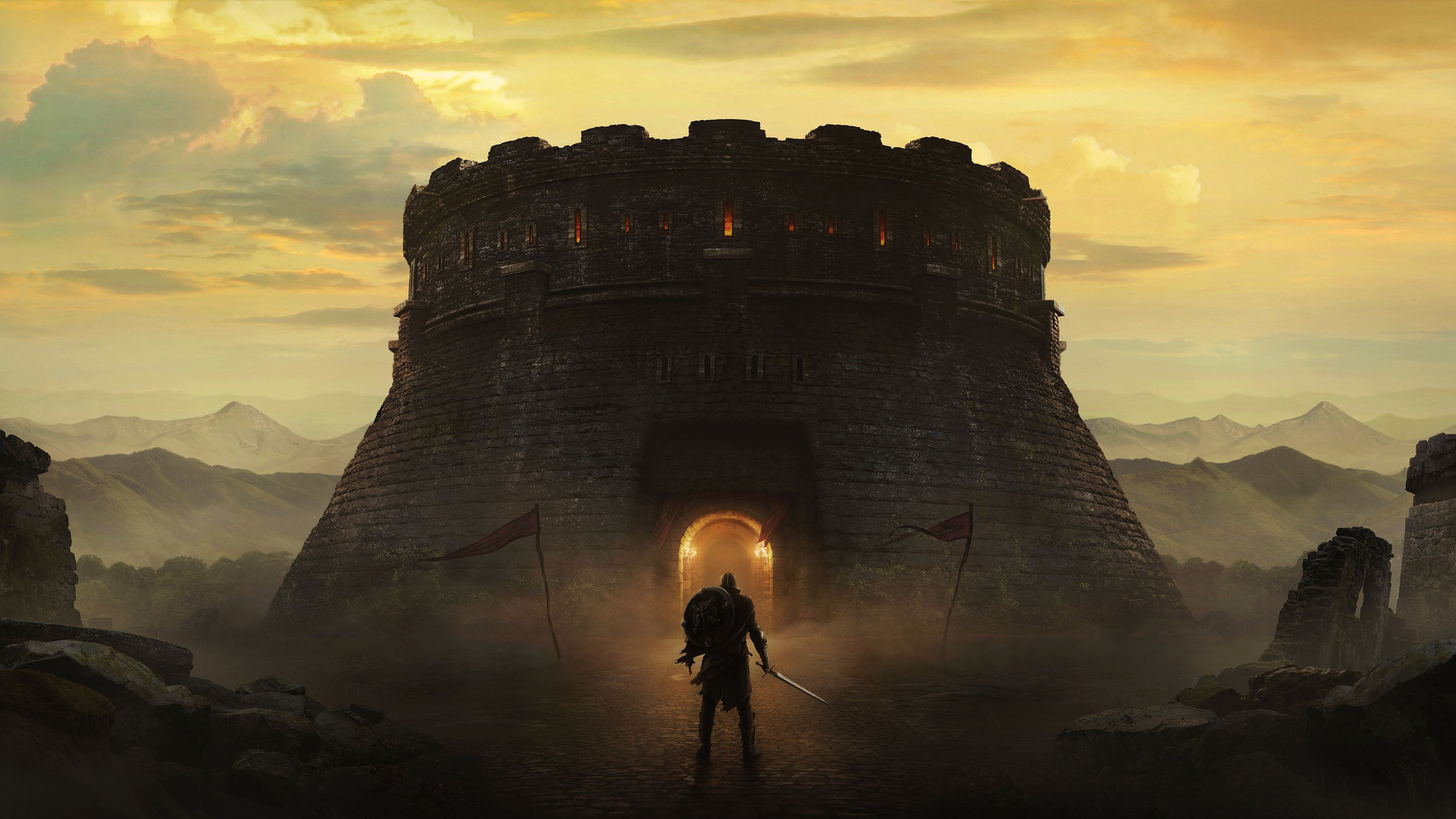 TES: Blades: The Elder Scrolls Blades Key Art 2500x1406
