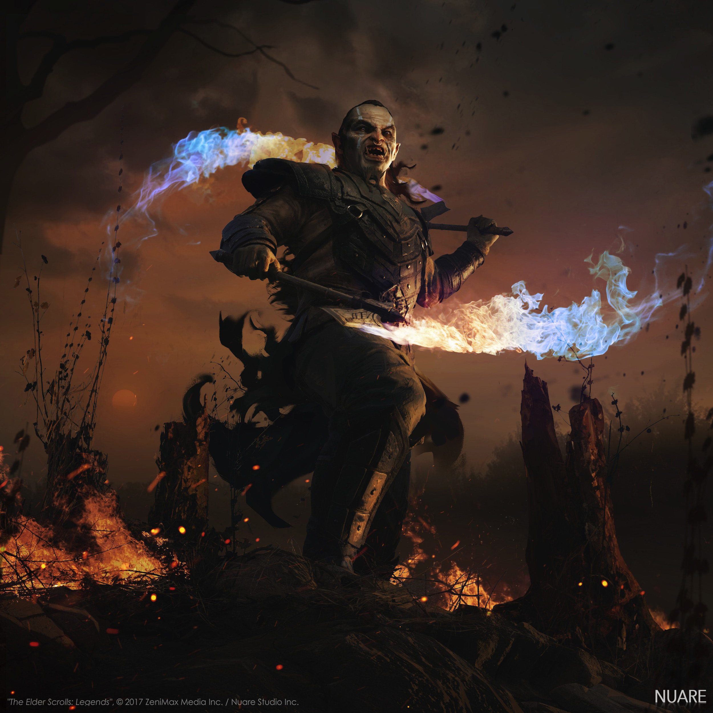 TES Legends — Alliance War: 6. Guildsworn Warmage 2500x2500