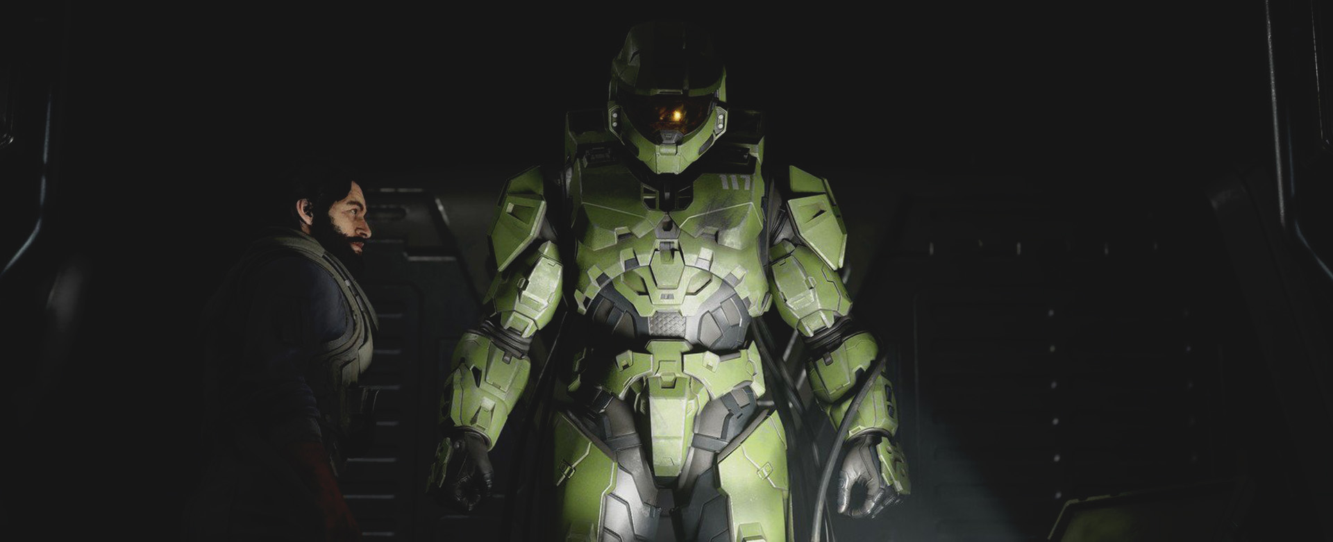 Halo Infinite production artwork created by NUARE