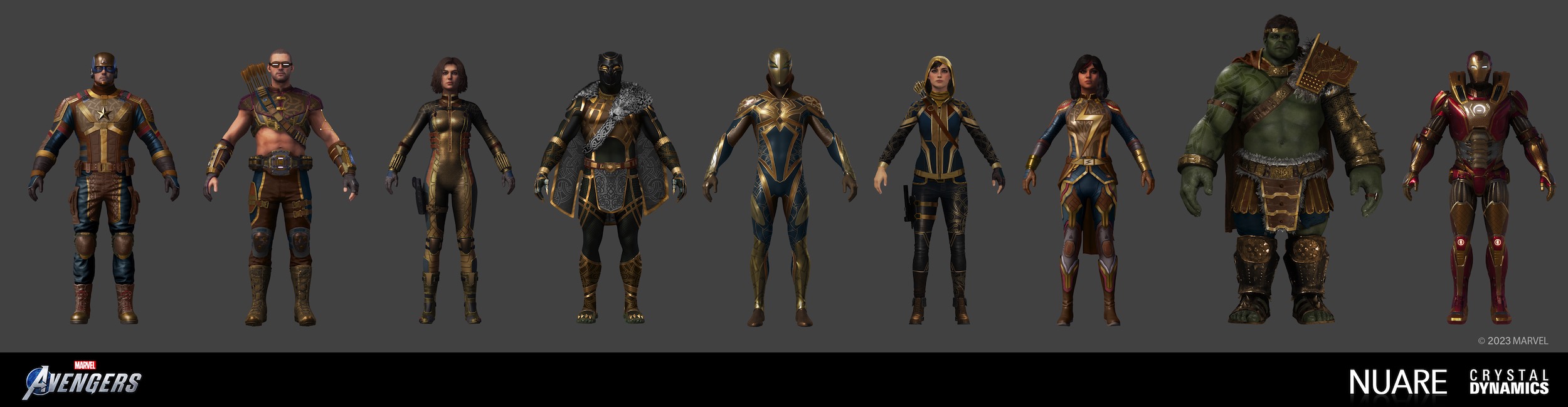 Marvel's Avengers: Asgard Champions Lineup 2500x650