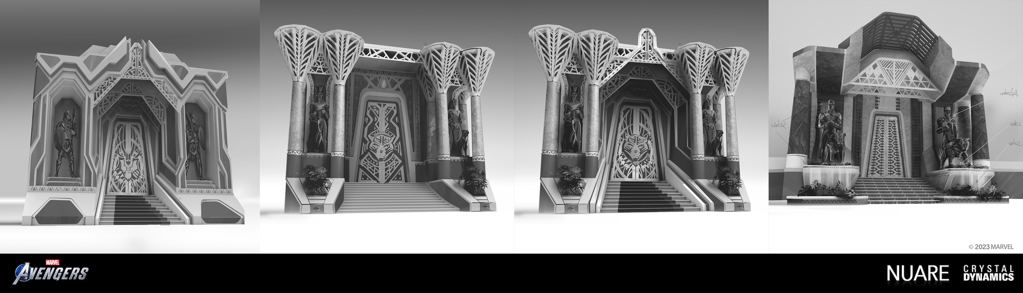 Marvel's Avengers: CThroneRoomDoors 1 2000x574