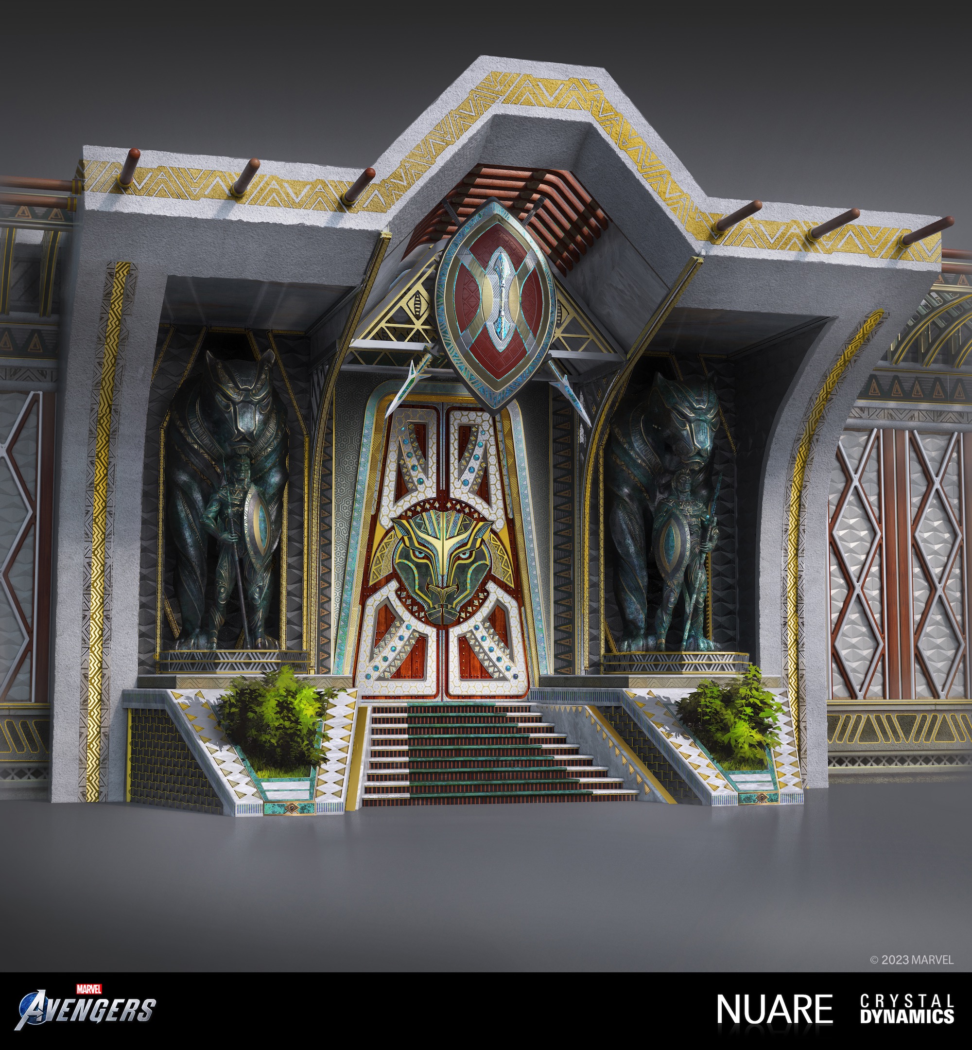 Marvel's Avengers: CapitalThroneRoomDoors 0203 2000x2160