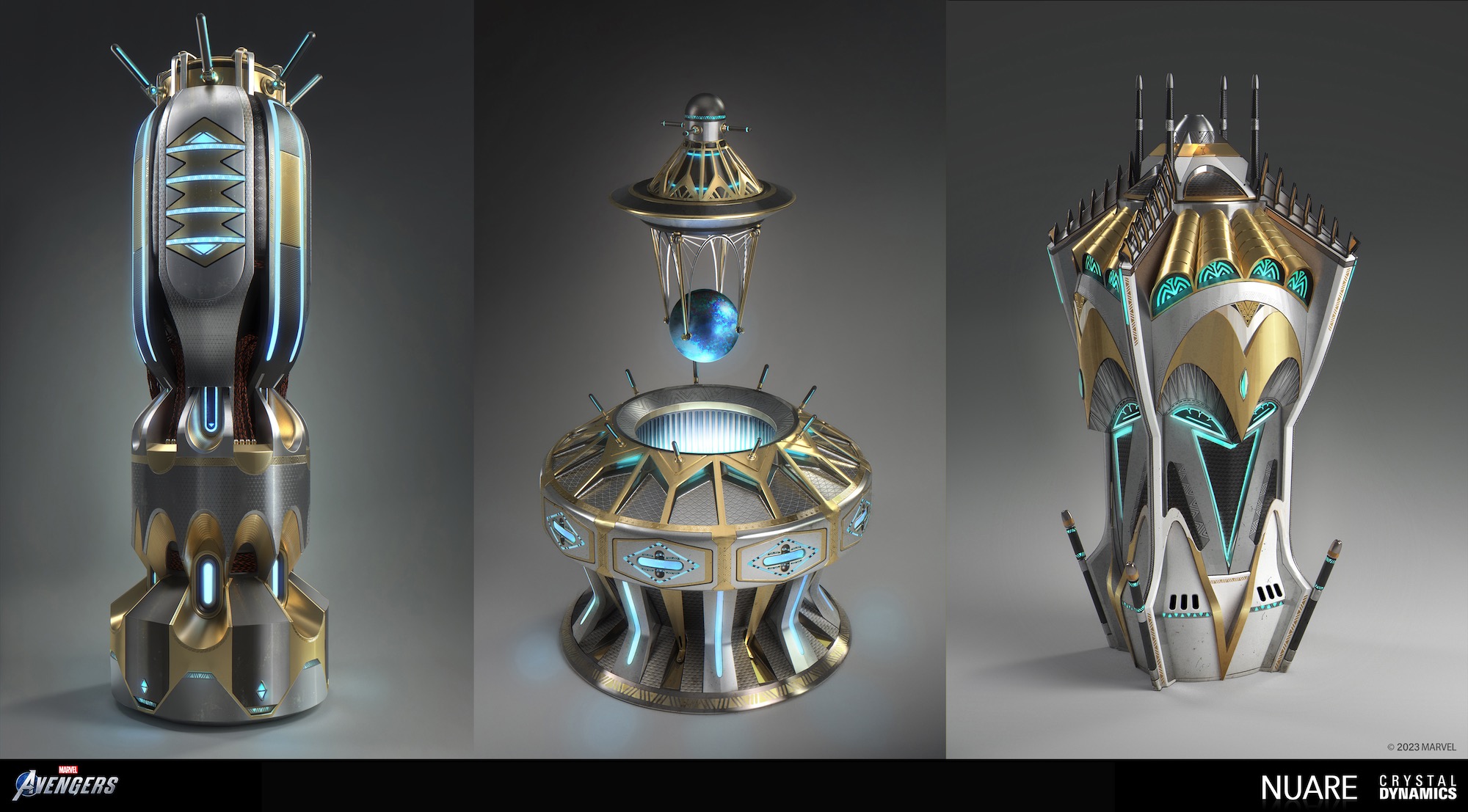 Marvel's Avengers: Kimoyo Objects 2000x1107