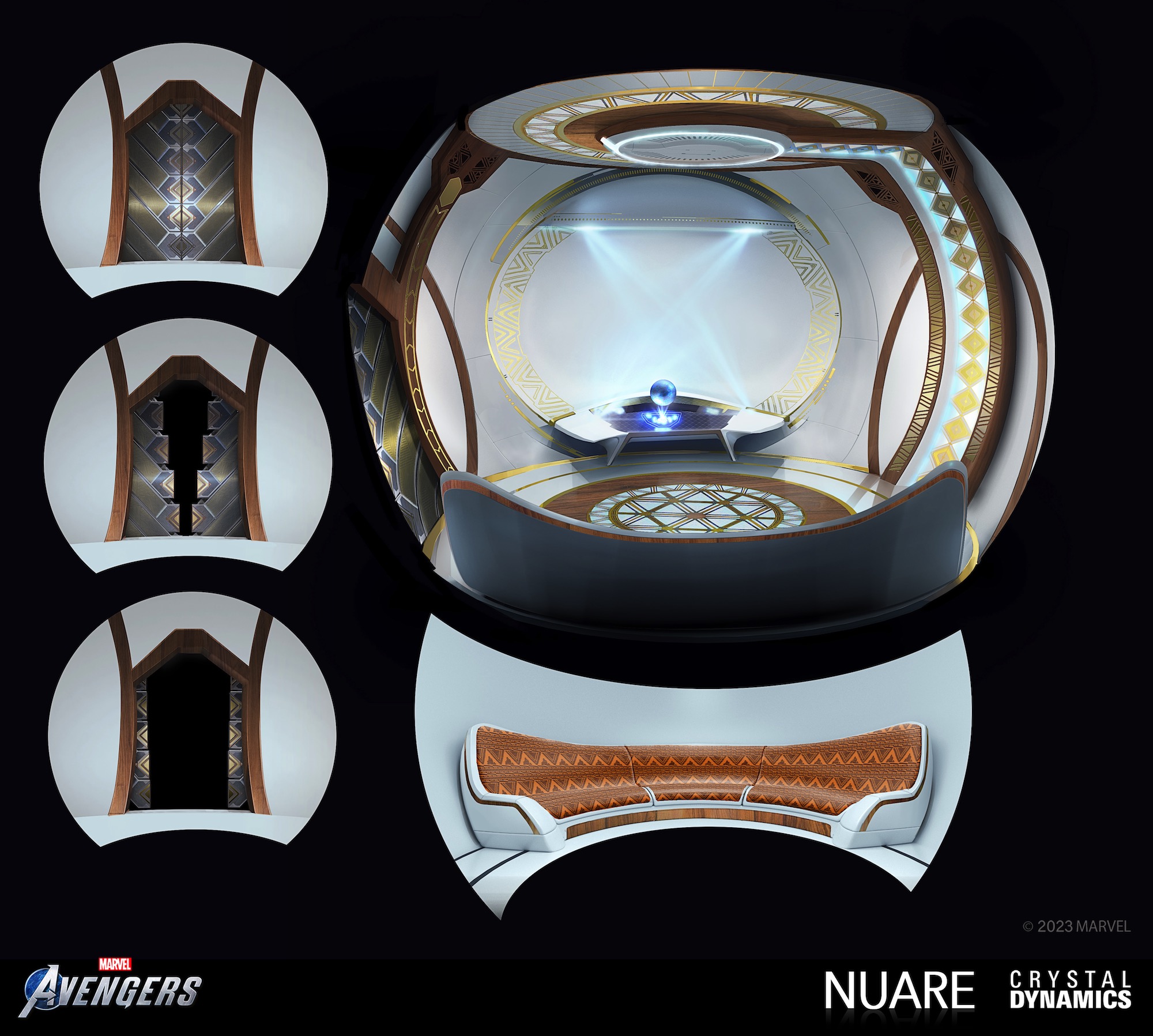 Marvel's Avengers: Military UndergroundAccessElevator Interior 2000x1797
