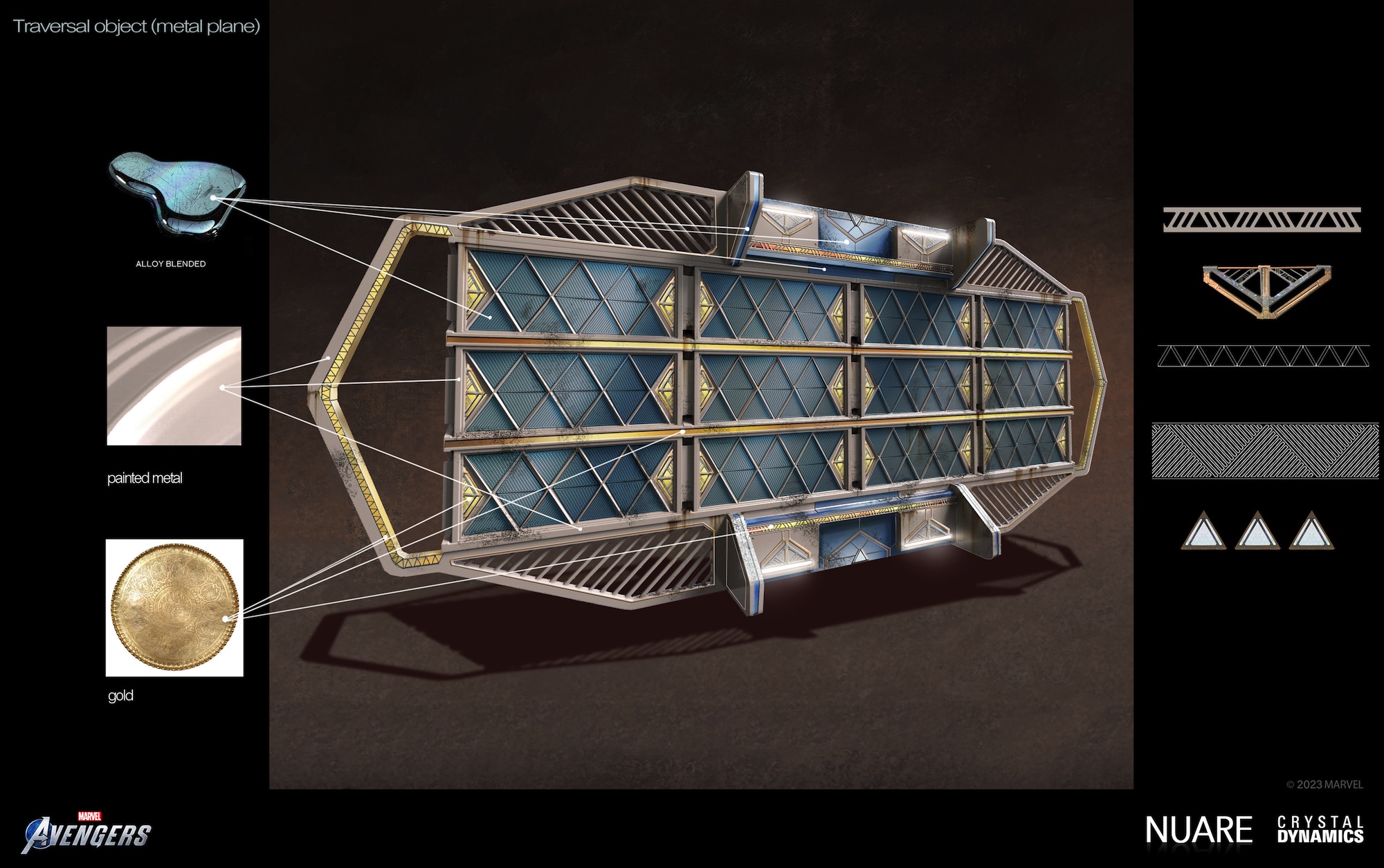 Marvel's Avengers: Mining Traversal WallRun materials 2000x1255