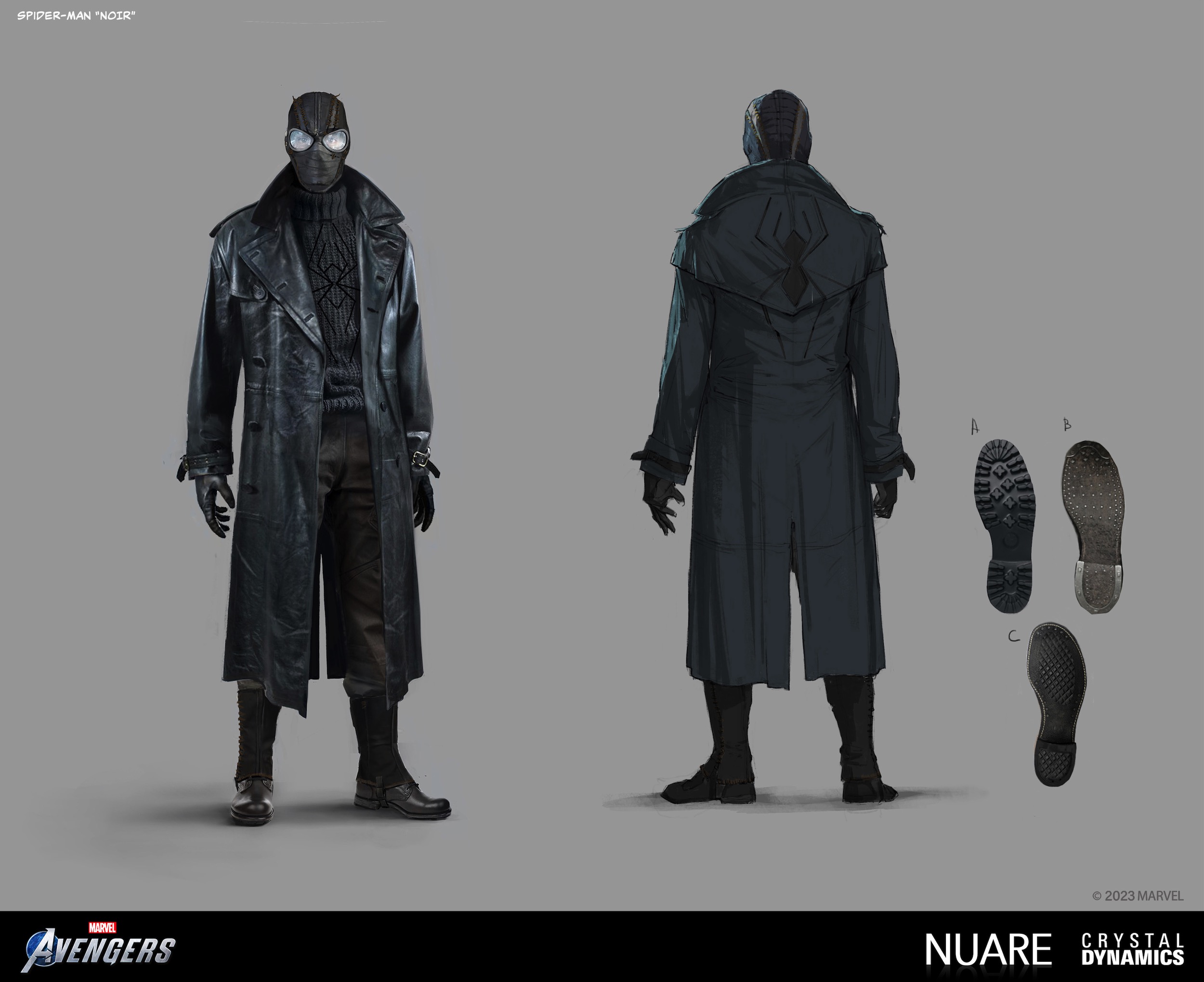 Marvel's Avengers: SM Spider Man Noir Final 2500x2039