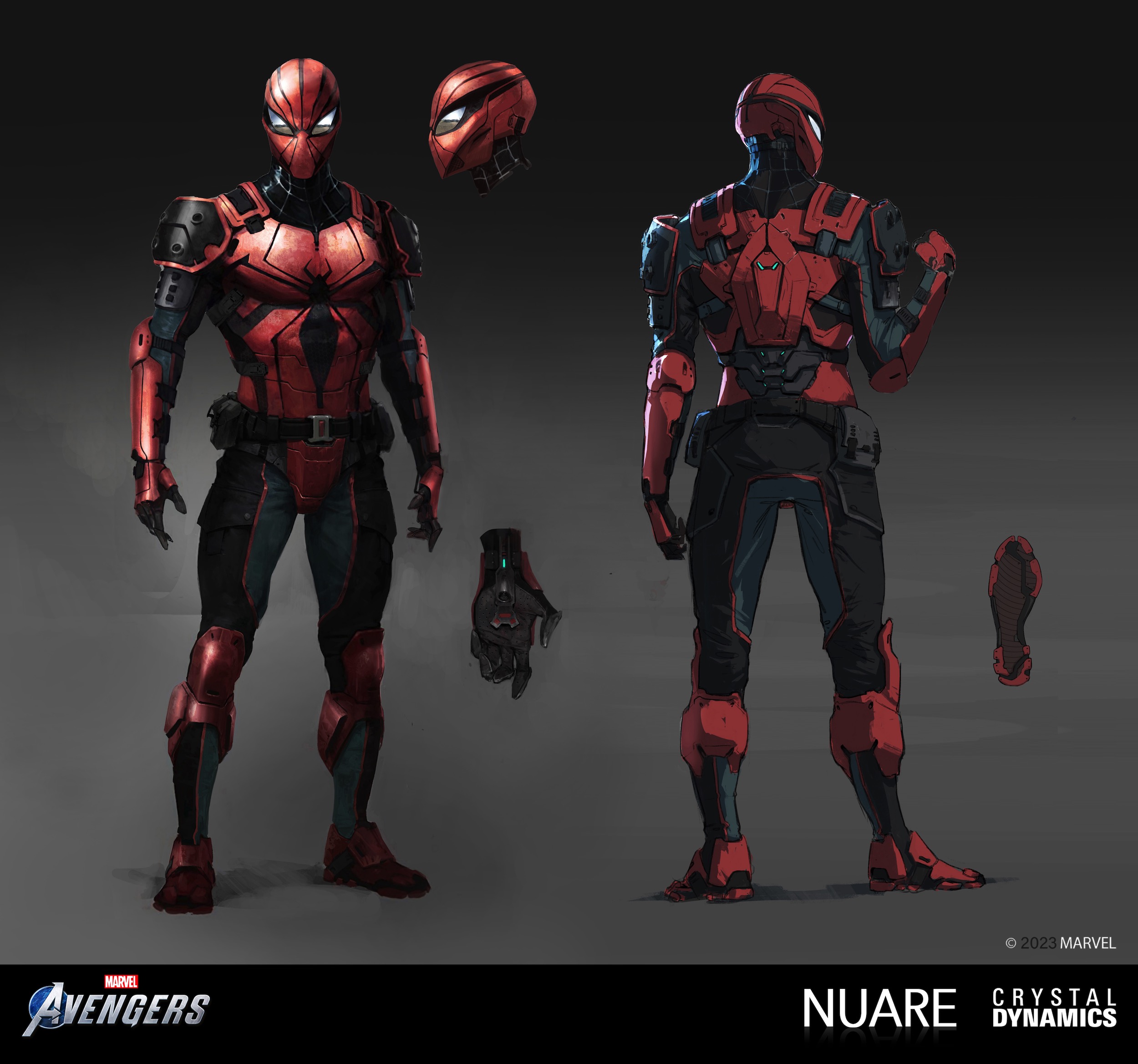 Marvel's Avengers: SpiderArmorMkIII 0710 2500x2337