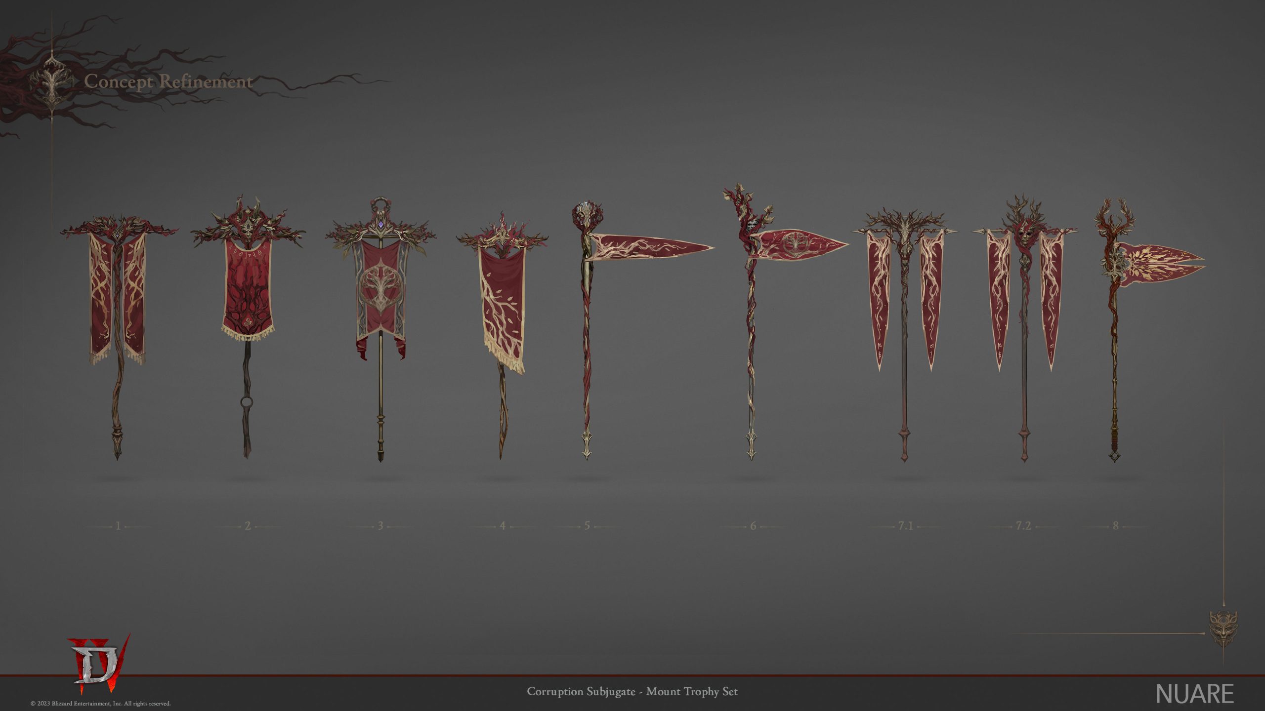 Diablo 4: 3 3 trophies sketches