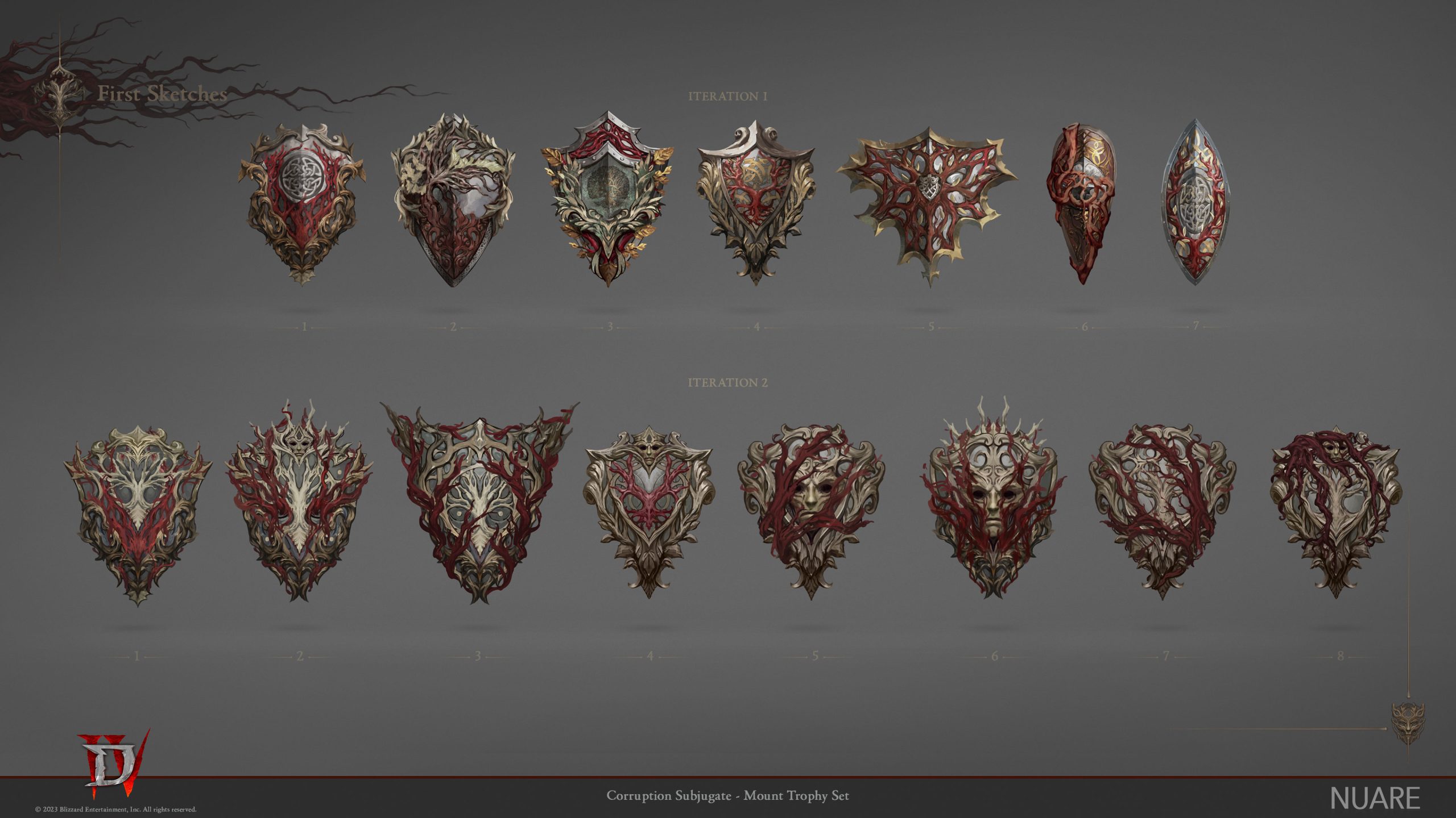 Diablo 4: 4 2 trophies sketches