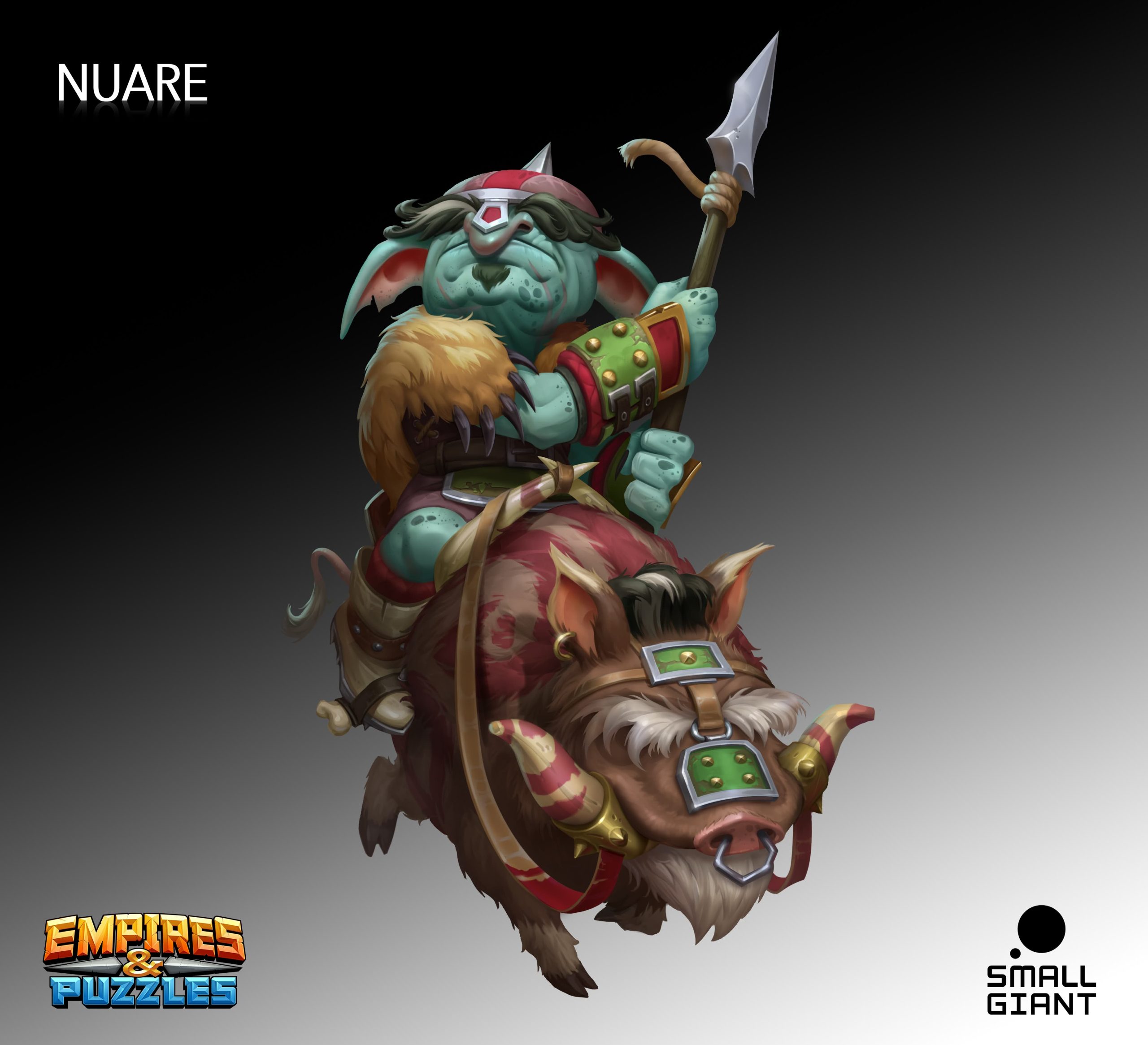 Empires & Puzzles: Male pig rider2 optimised