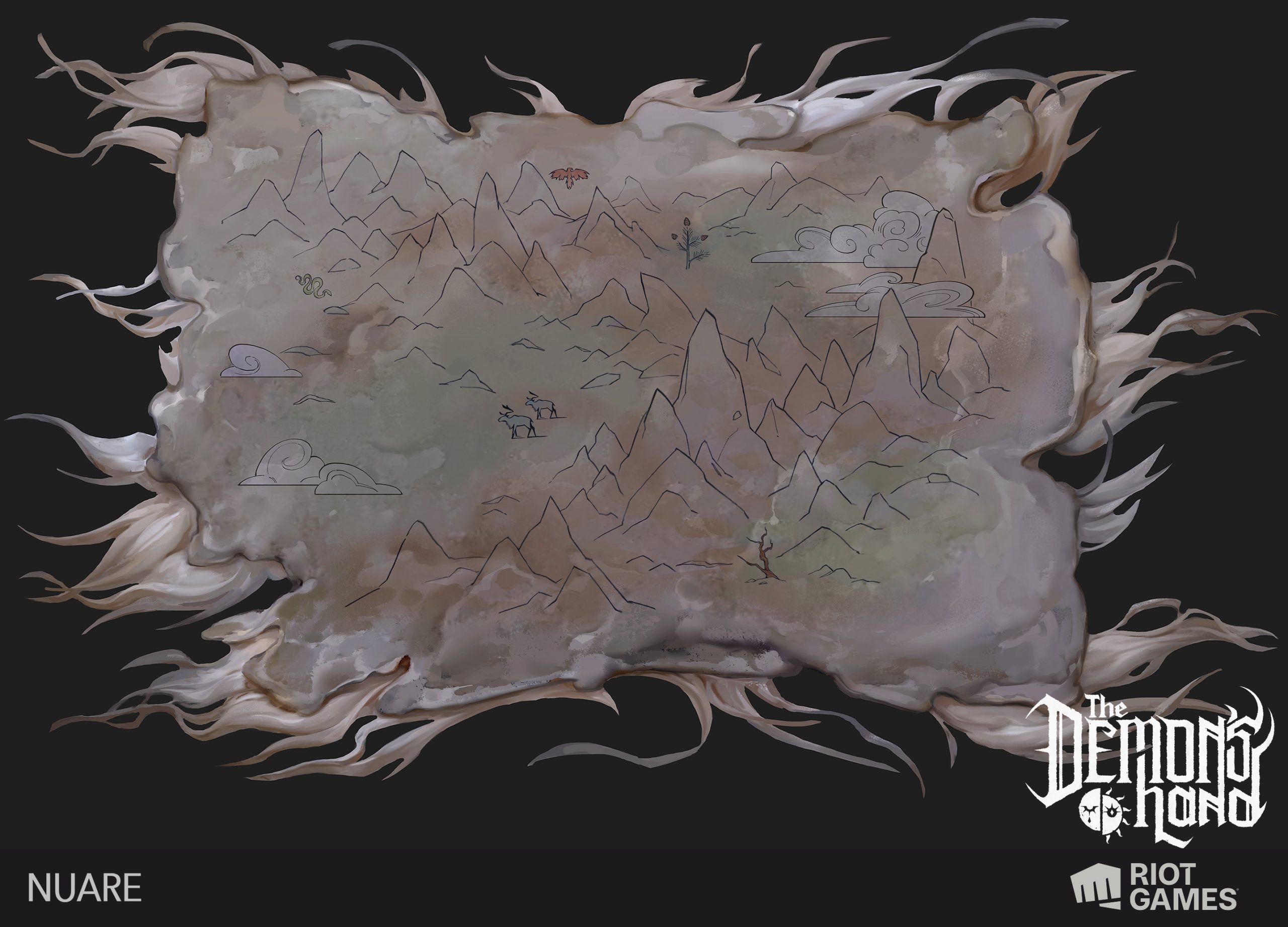 League of Legends — Demon's Hand: nuare map tattoo yeti v4 1