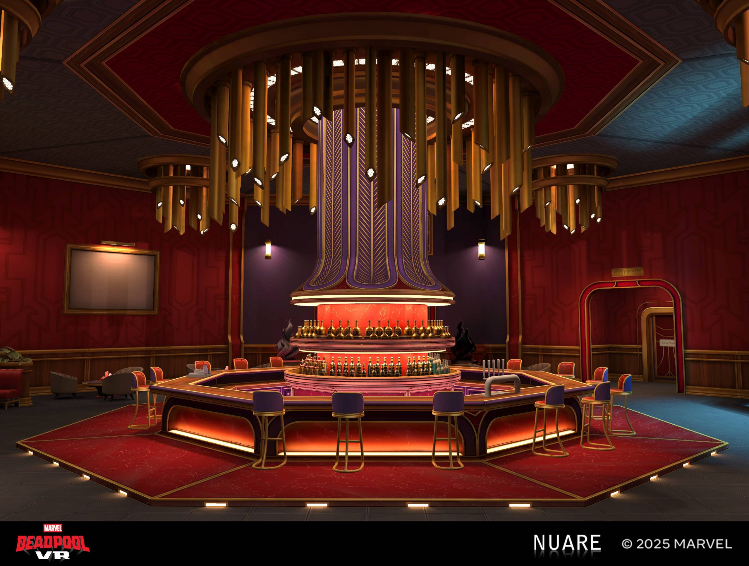 Deadpool level design environment produced by NUARE